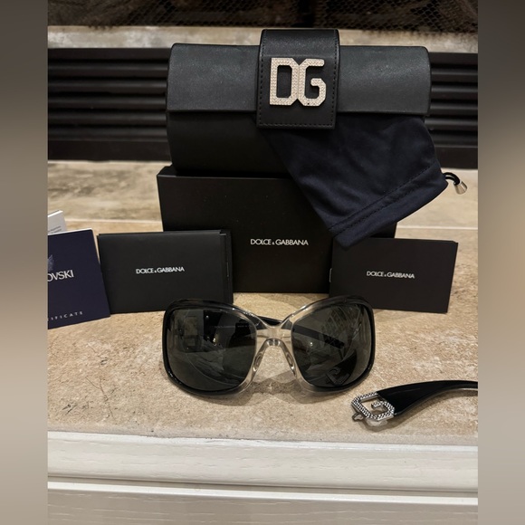 Dolce & Gabbana Black Sunglasses - Picture 15 of 15